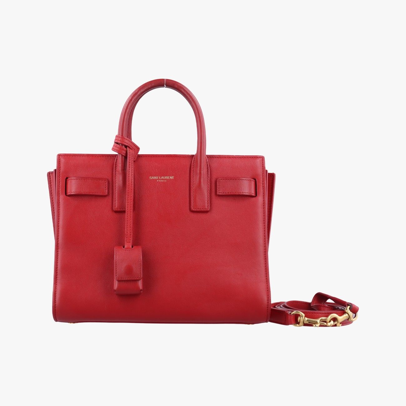 イヴサンローランYves Saint Laurentサックドジュールナノレッドレザー340778TCT340778.0614