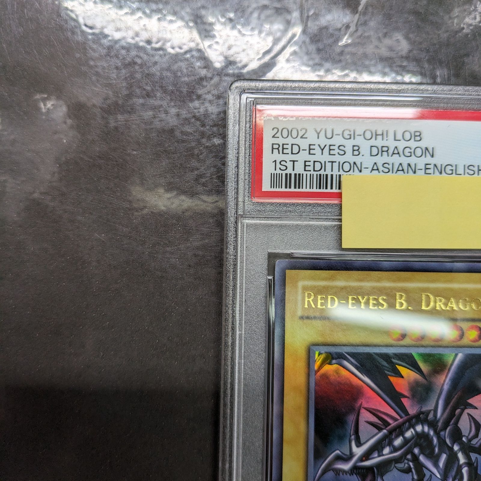 遊戯王 PSA10 旧アジア版 真紅眼の黒竜 LOB-070 1stEdition A001 