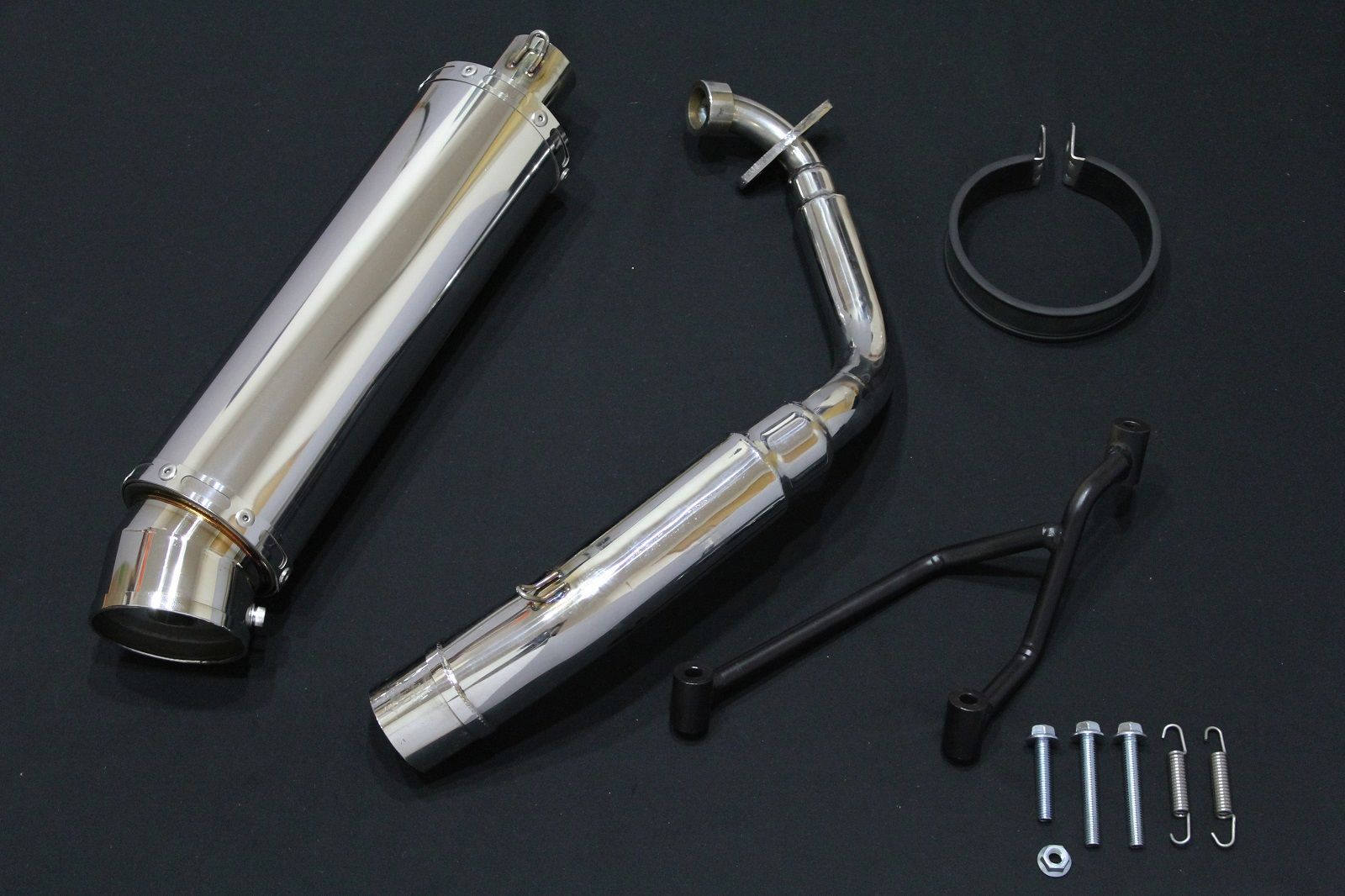 U-CP ステンレススラッシュカットマフラー 全年式 エリミネーター250V