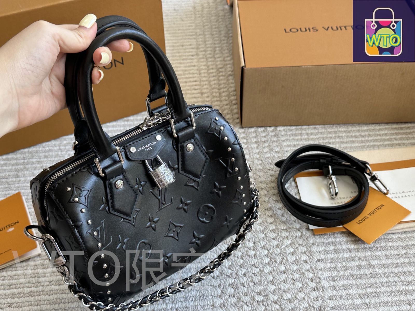 今日特価】Louis Vuitton ルイヴィトン ナノスピーディ