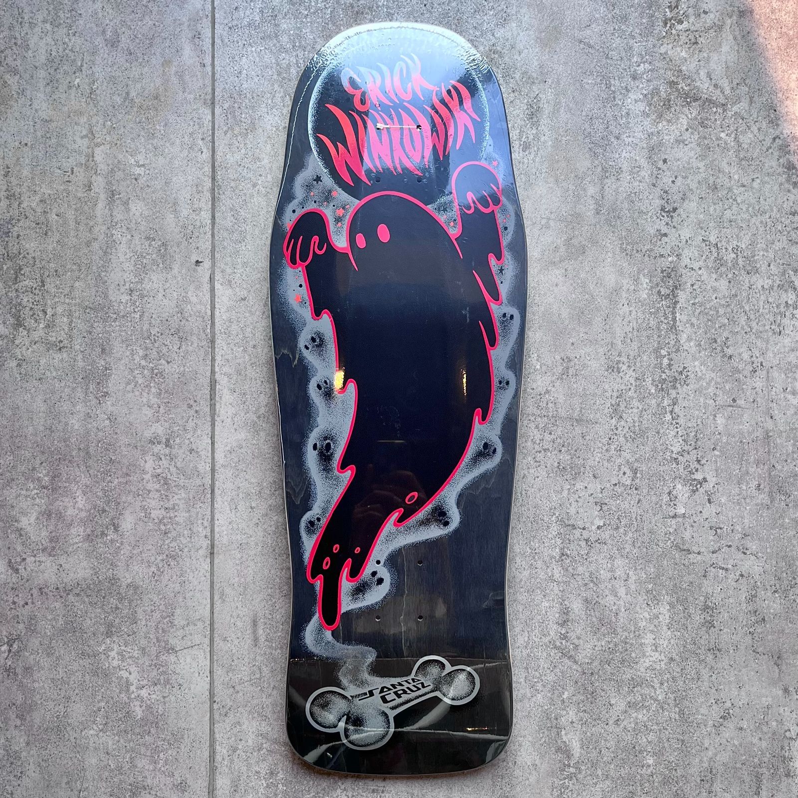 スケートデッキ】ERICK WINKOWSKI GHOST BLACK 10.34×30.54inch