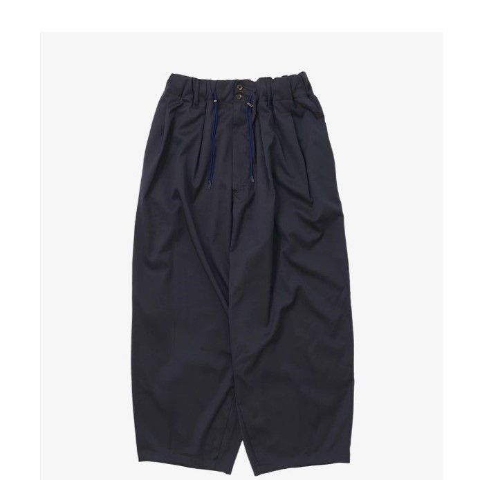 Sillage シアージ circular pants navy twill サーキュラー