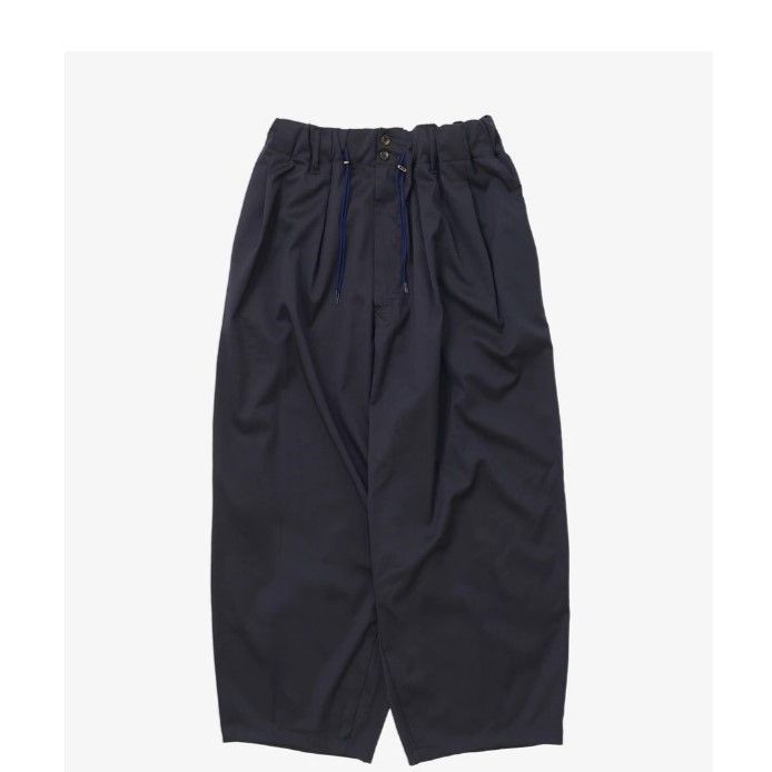 Sillage シアージ circular pants navy twill サーキュラー パンツ ネイビー ツイル - メルカリ