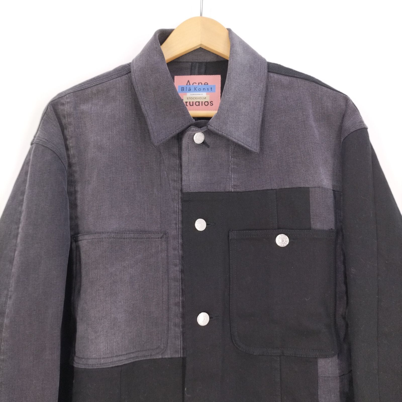AcneStudios パッチワークデニムジャケット Acne Studios パッチワークデニムジャケット 19AW 44