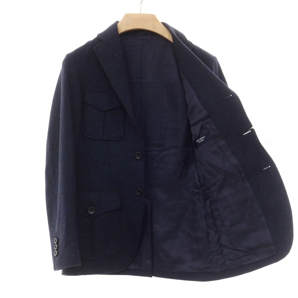 中古】シップス SHIPS リングヂャケット製 ウール ジレ付き 3つ 