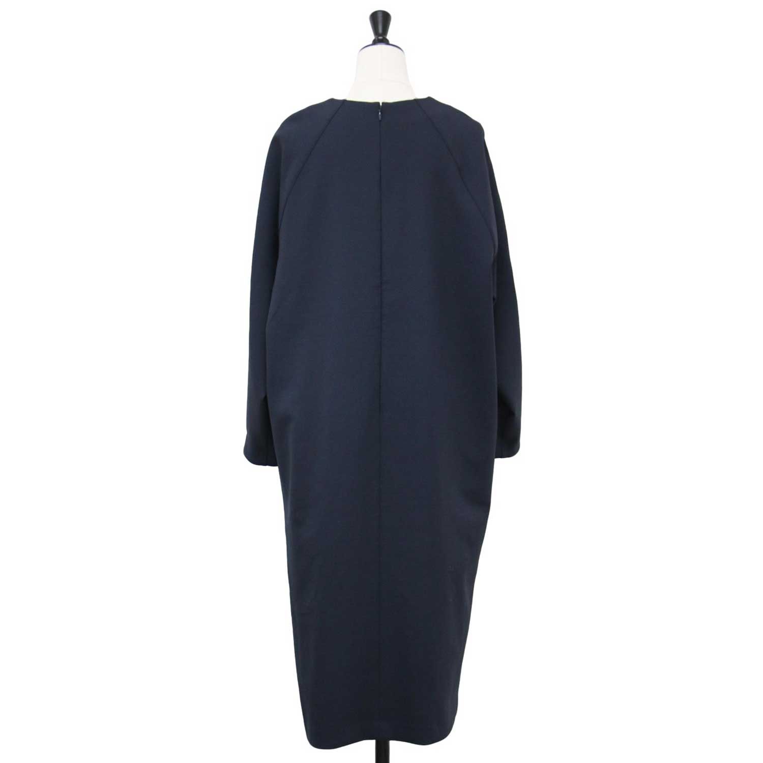 美品】theory luxe セオリーリュクス ワンピース ネイビー 紺 サイズ 