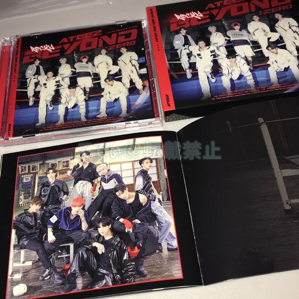 ATEEZ 直筆サイン「BEYOND : ZERO」ATINY盤/初回生産仕様 ATEEZ 直筆サイン(2ヶ所)「BEYOND : ZERO」ATINY盤/初回生産仕様