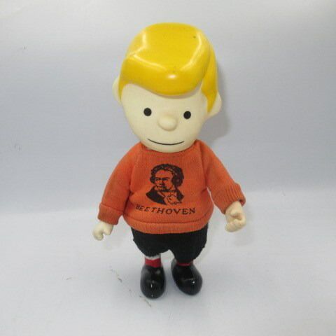 1966年60'sPeanutsSnoopySchroederPocket Doll Figureピーナッツシュロー