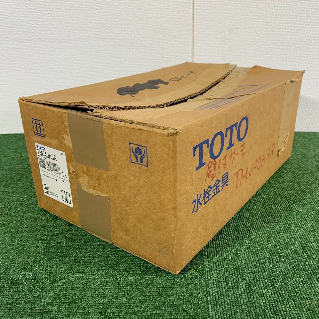 ♥|長期保管|開封品|送料無料 TOTO|トウトウ TMJ40A3R 浴槽用水栓 壁付サーモ13 メタルジョイ |D1752