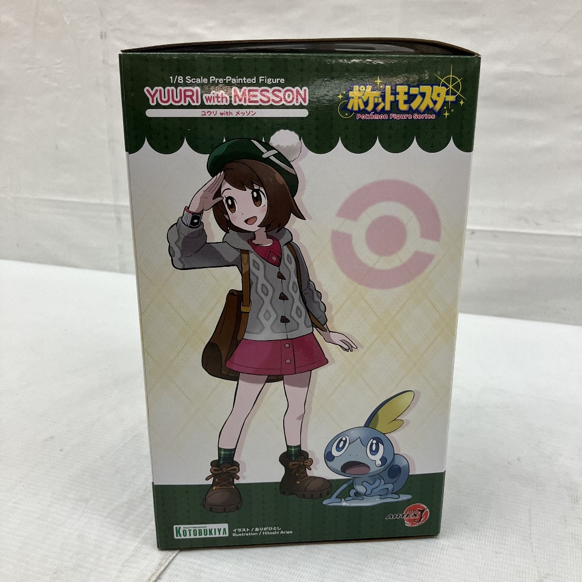 コトブキヤ ポケモン ユウリ with メッソン 1/8 フィギュア 新品未開封 Amazon | ARTFX J 『ポケットモンスター』シリーズ ユウリ with
