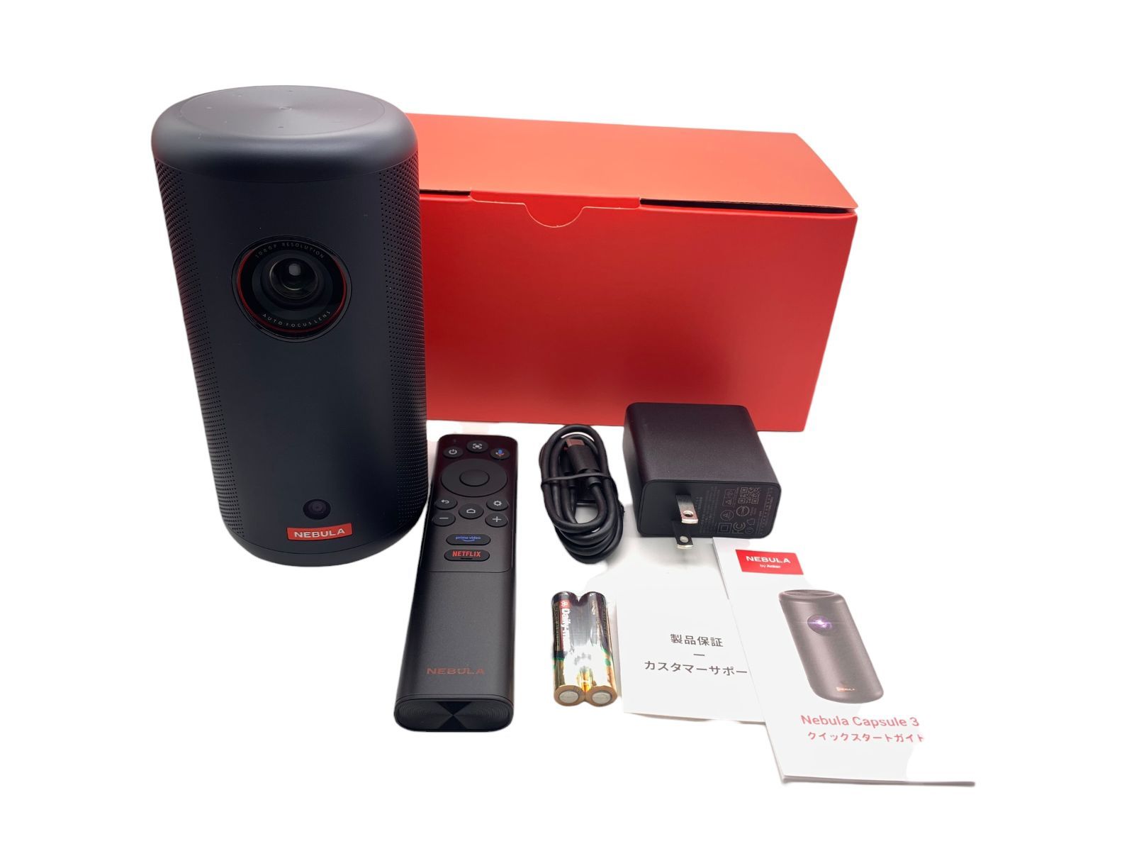 新品 未使用 Anker Nebula Capsule RED プロジェクター 新品未使用