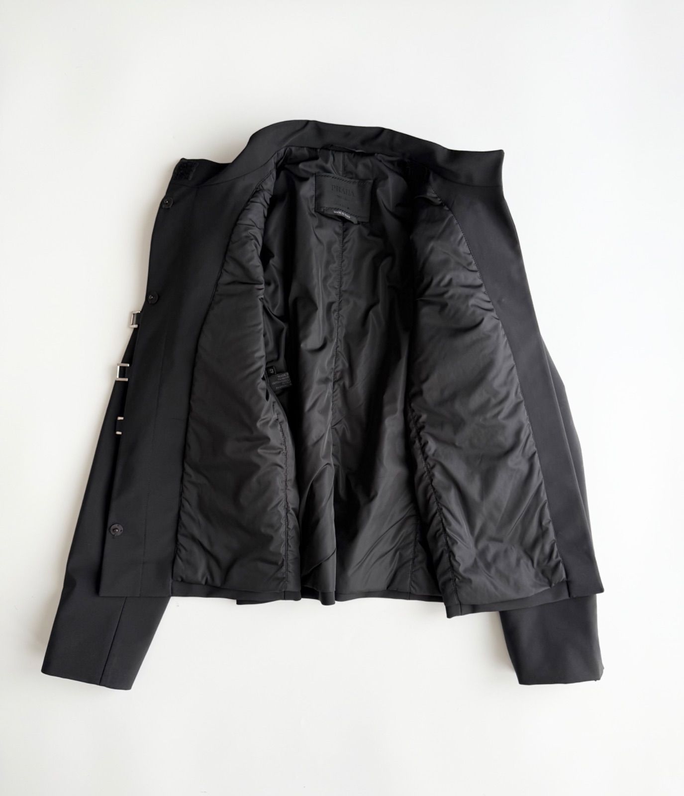 FW1999 Prada Belted jacket setup プラダ archive アーカイブ 1999年