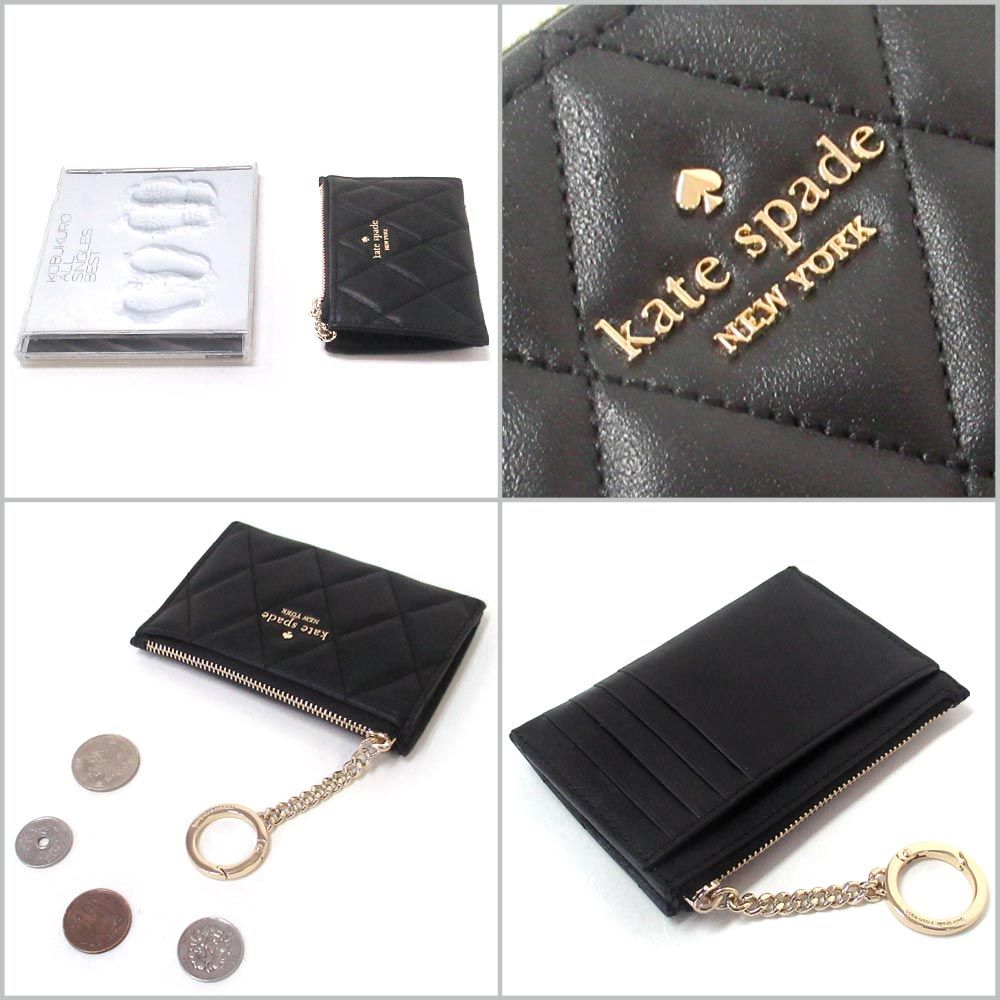 日本初の Kate spade ケイトスペード アウトレット キルティング スモール 小物