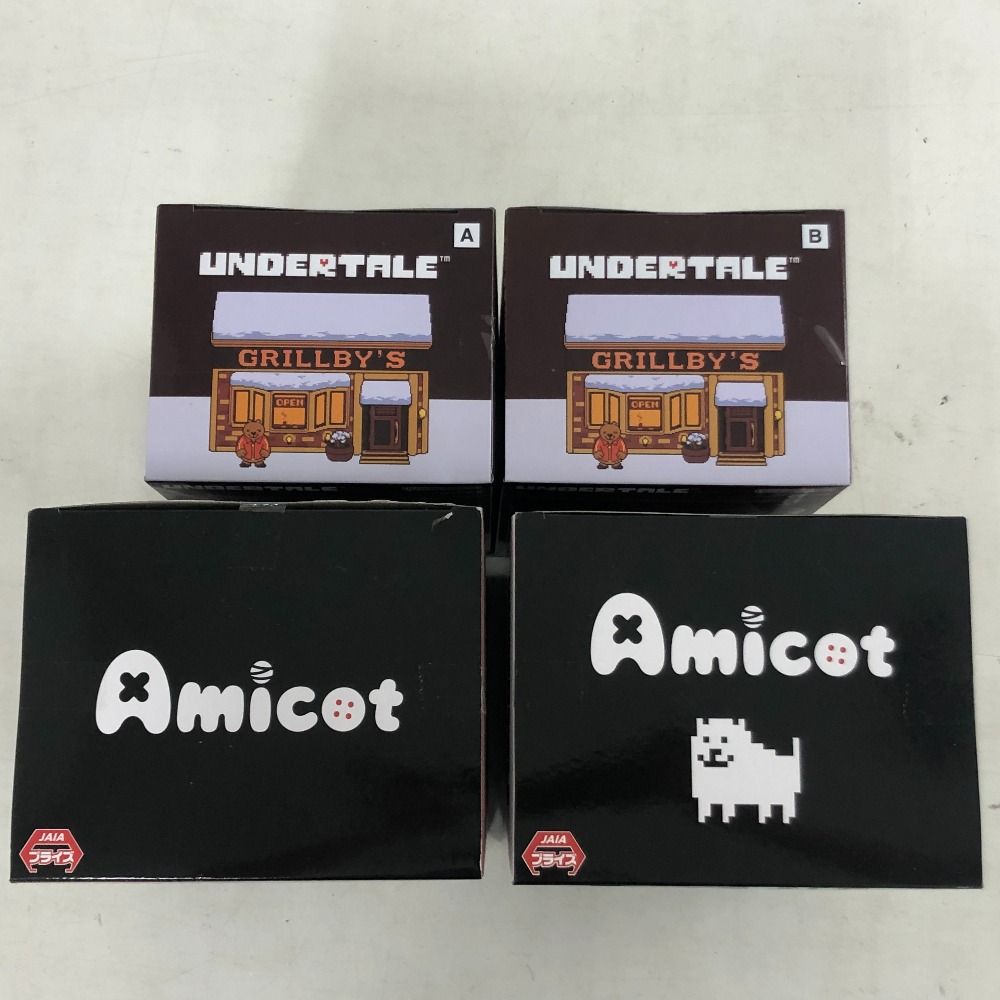 02w19114 アンダーテール UNDERTALE プライズフィギュア 4点