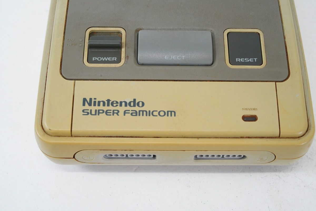 任天堂 - 極美品　箱付き　任天堂　スーパーファミコン　本体　Nintendo SFC 楽天市場】ソフト付き☆任天堂スーパーファミコン本体 SFC