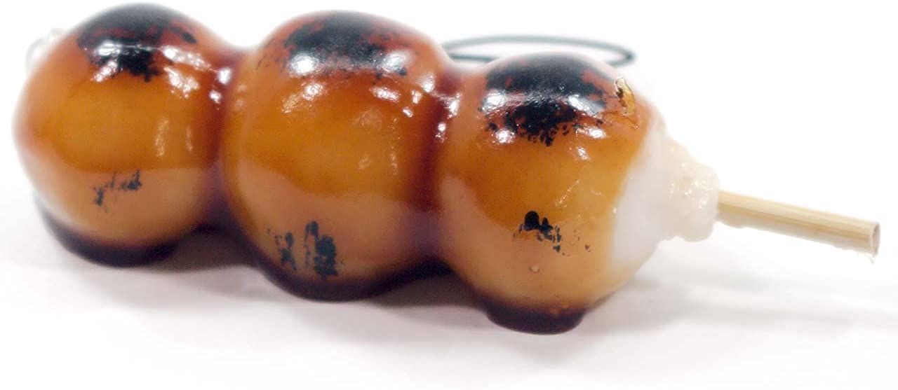 食品サンプルストラップ 食べちゃいそうなみたらし団子 110OS