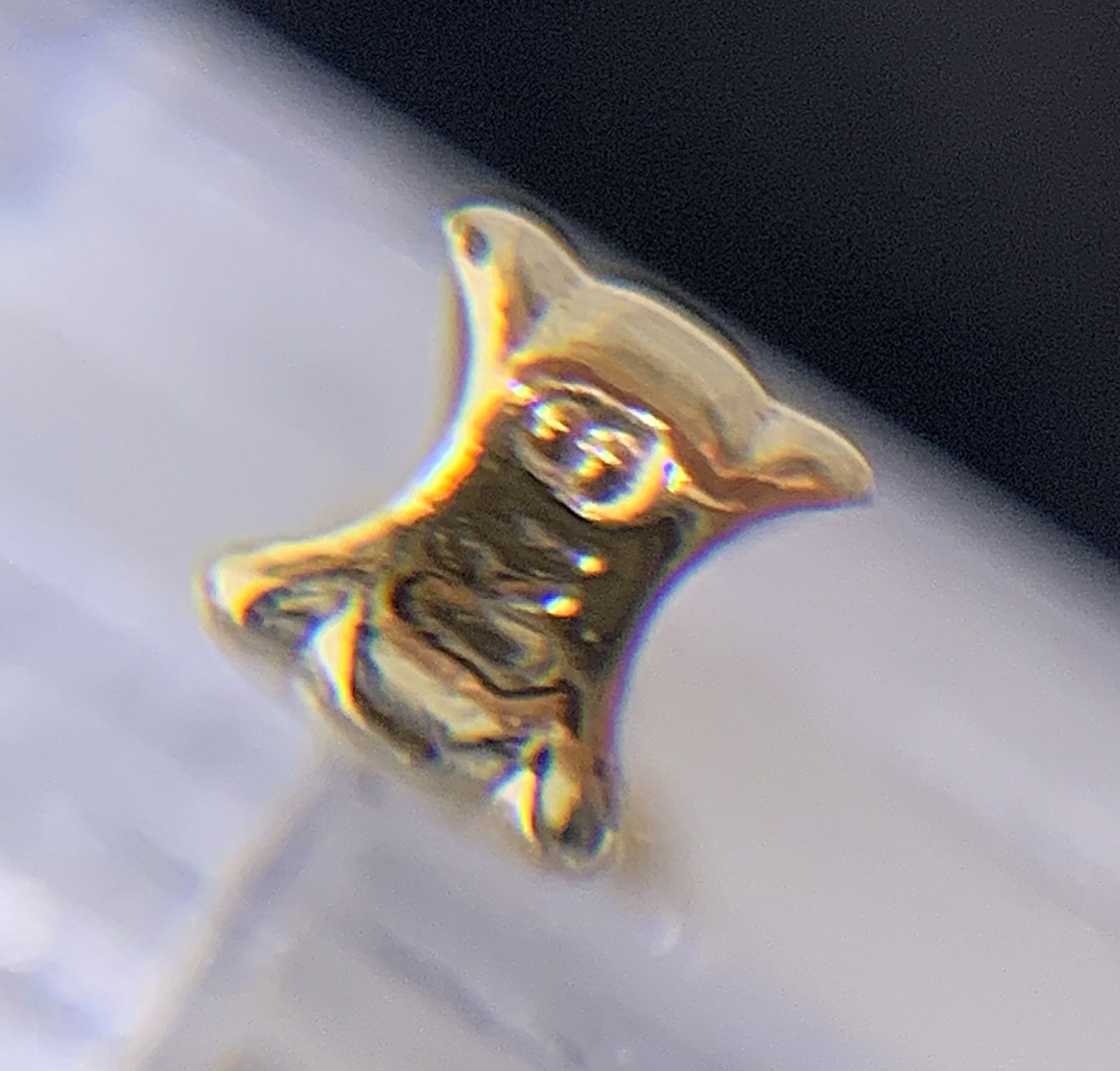 K18 クロス ペンダントトップ ネックレストップ 0.8g 18金 - メルカリ