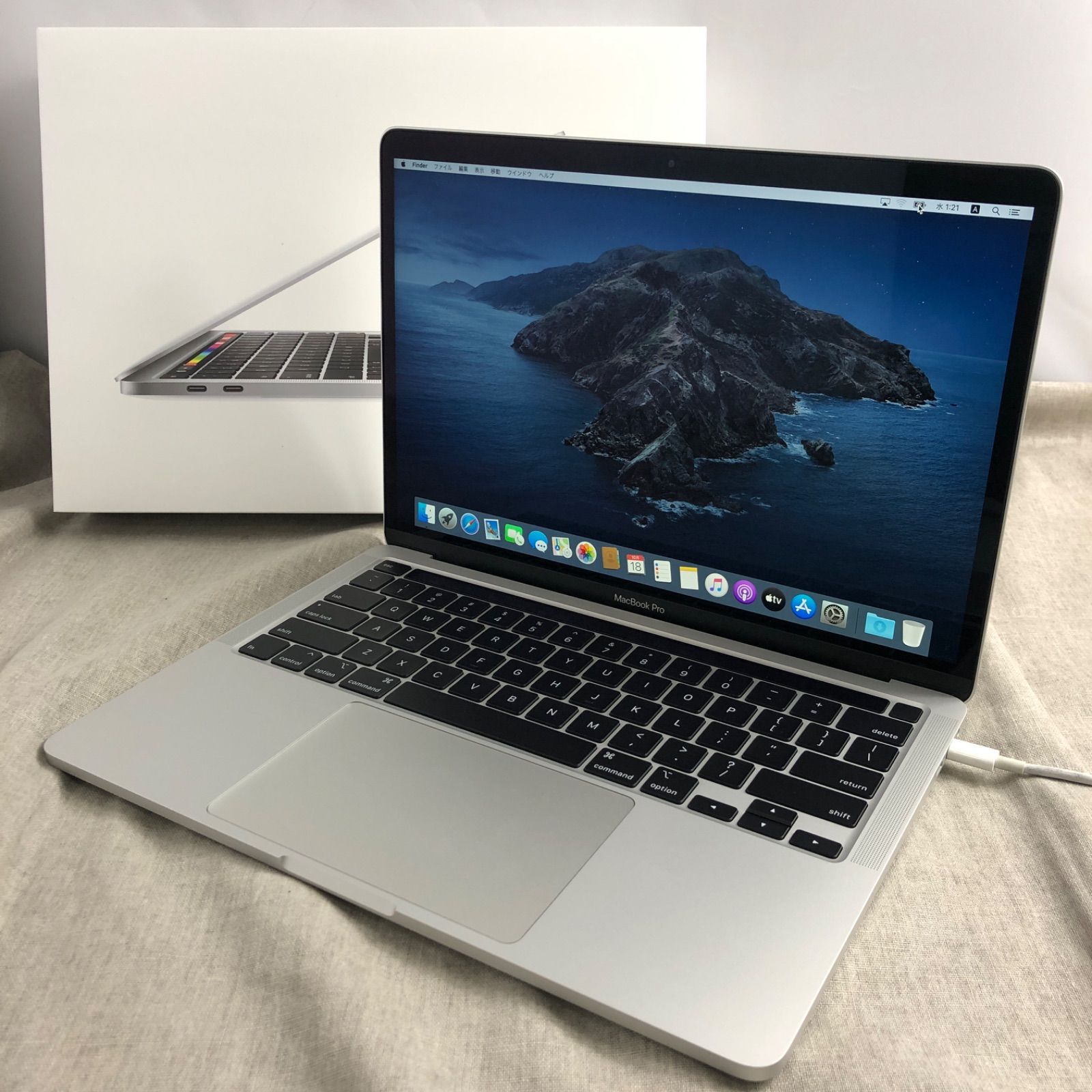 ◇ジャンク品◇【外箱・充電器付】Apple MacBook Pro (13インチ, 2020 