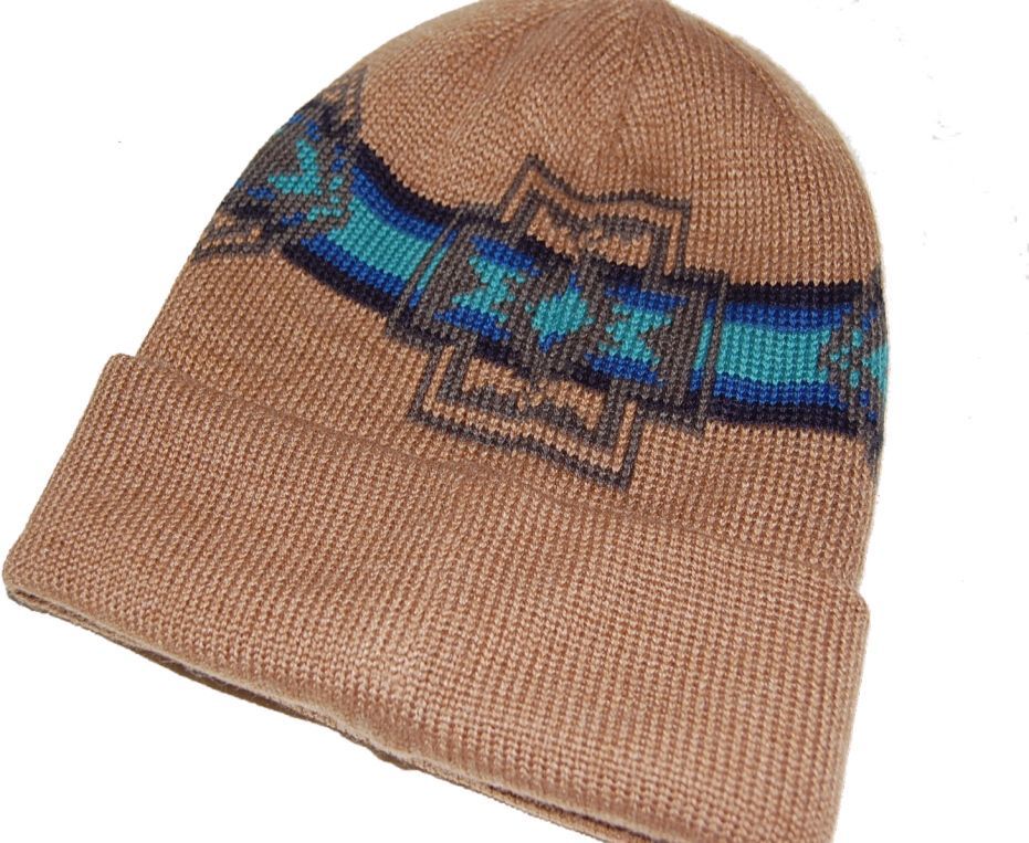 PENDLETON ペンドルトン ニットビーニー ワッチキャップ TAN - メルカリ