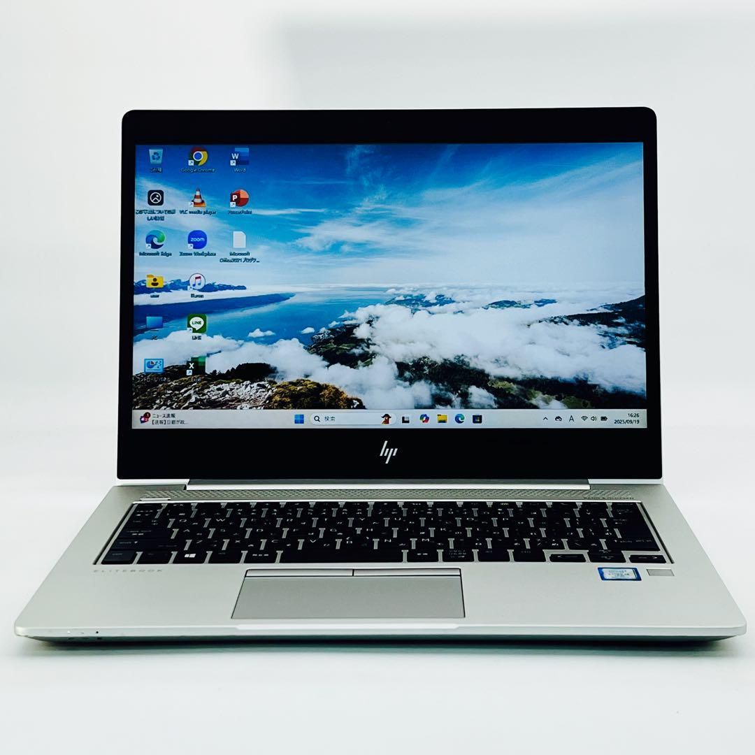 HP EliteBook 830 G5 2018年式 Corei5 8世代 16GB Windows11 ノートパソコン オフィス付き VETTDRUCK_DE