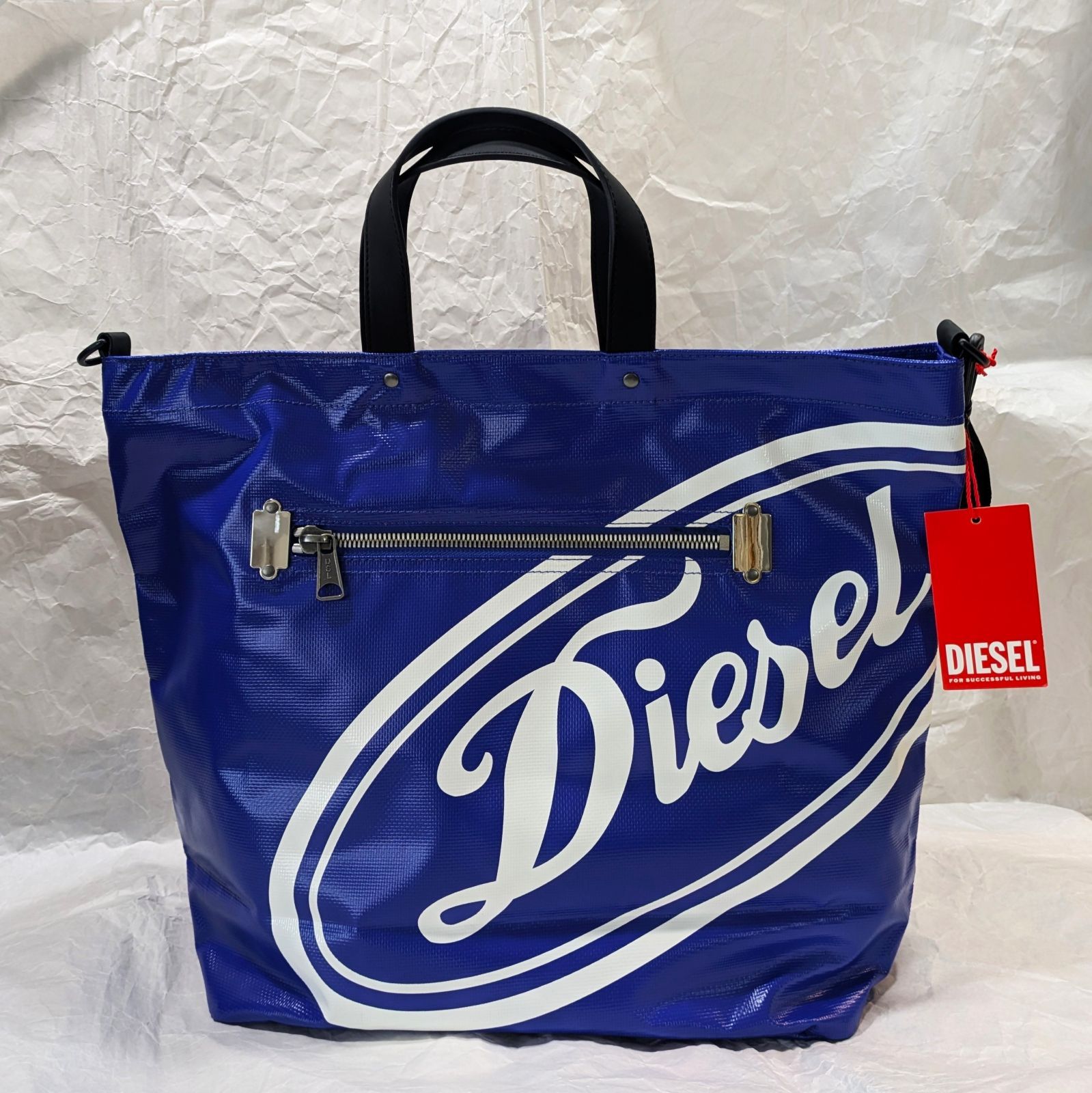 ディーゼル DIESEL ロゴ トートバッグ 大人気 ショルダーバッグ ラスト