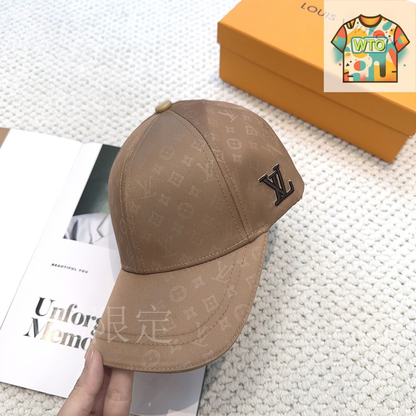 今日特価】Louis Vuitton LV 刺繍ベースボールキャップ - メルカリ