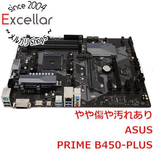 [bn:8] ASUS製　ATXマザーボード　PRIME B450-PLUS　SocketAM4