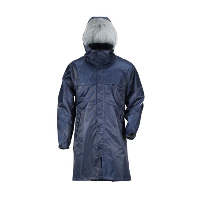 カジメイク 3380 レインスーツII 通勤通学 リュック対応 ネイビー S
