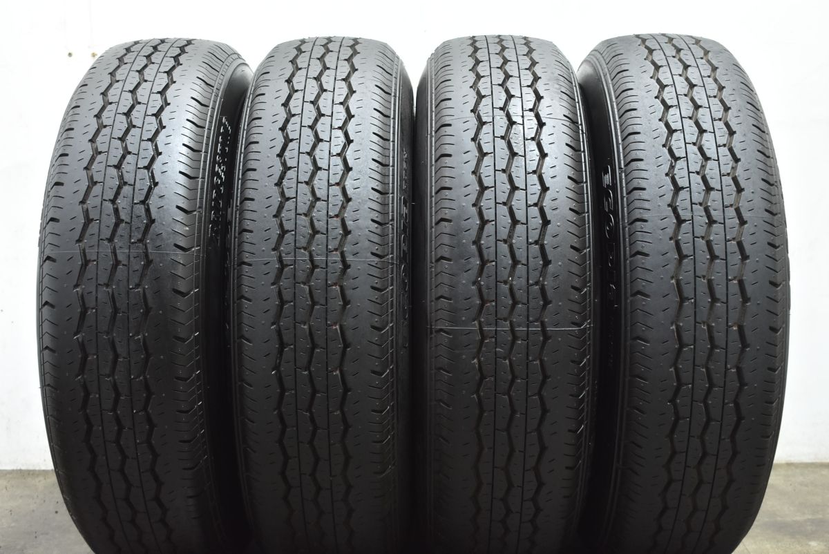 E542 195/75R15 LT ブリヂストン 6本 2024年製 バリ溝 【公式通販】