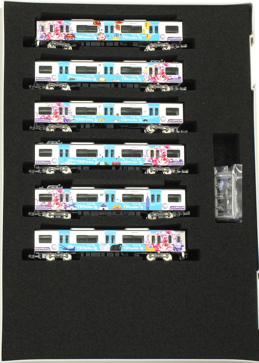 グリーンマックス50676阪神1000系桃園連携記念ラッピング　未走行品 50676＞阪神1000系（桃園メトロ連携記念ラッピング列車）の中間