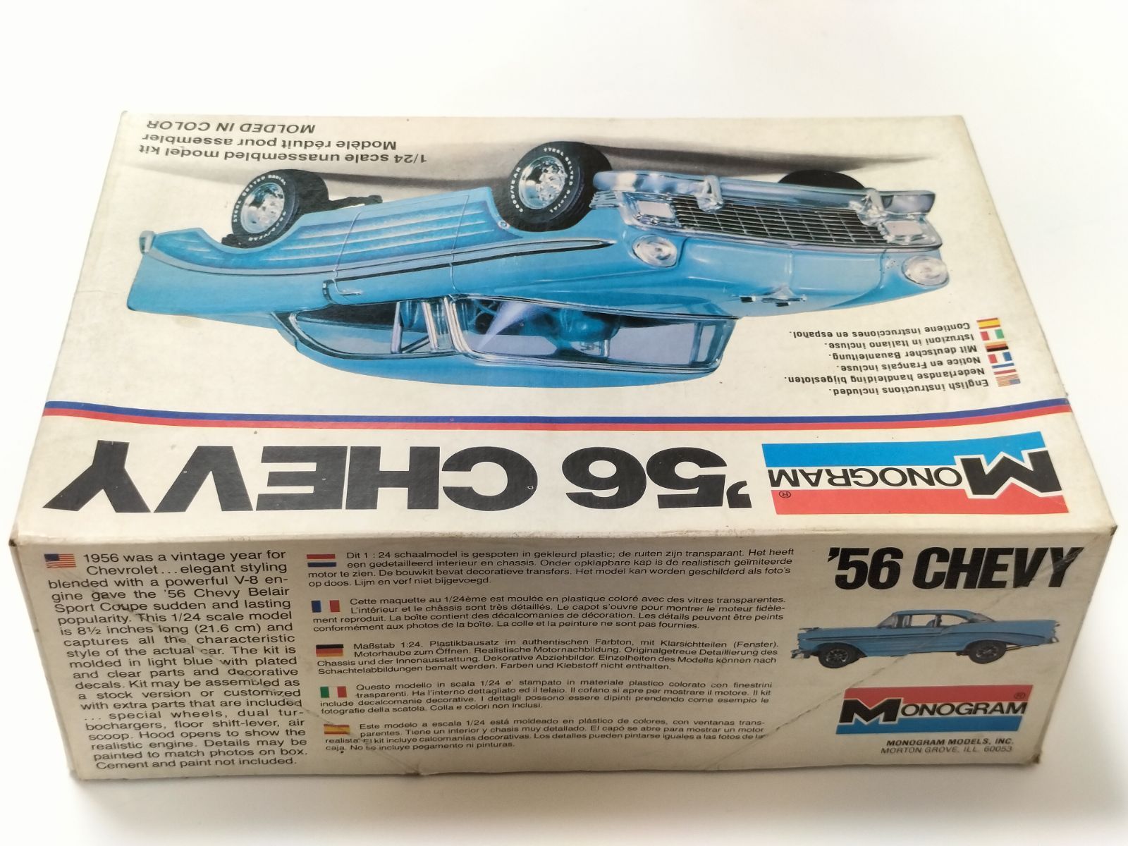 1956年型ヴィンテージ⭐希少キッド】1/24 '56 CHEVY MONOGRAM シェビー