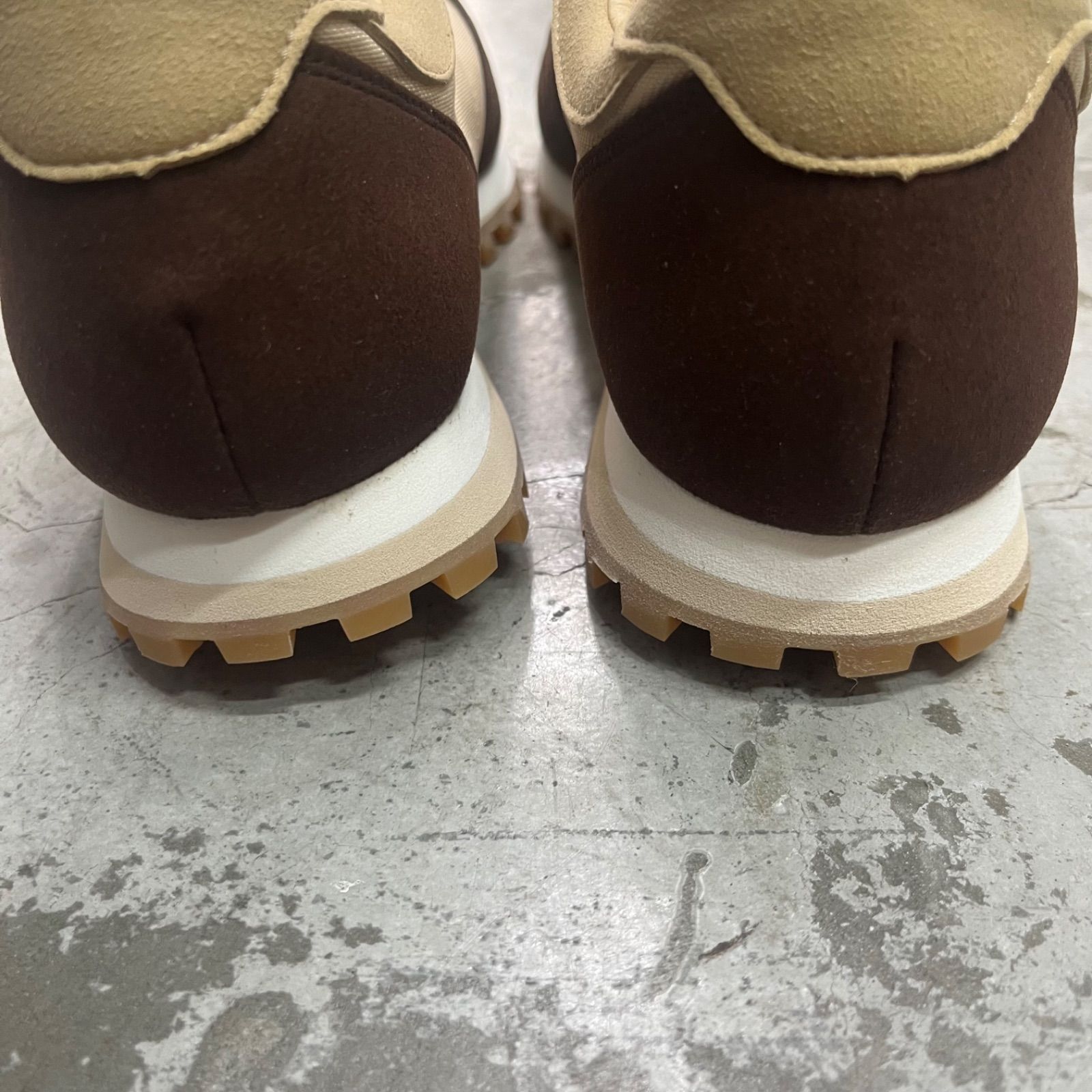 参考上代27500円 未使用品 NOVESTA MARATHON VEGAN TRAIL BROWN