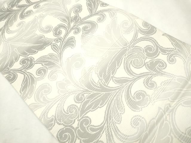 平和屋着物○西陣織 天平初年創始の京の老舗 洛陽織物 両面 全通柄袋帯  