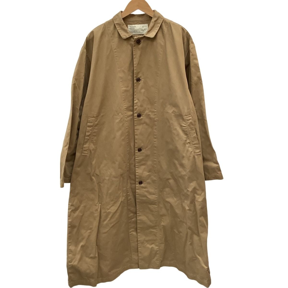 HARVESTY ハーベスティ メンズ ロングコート SIZE 2 ベージュ