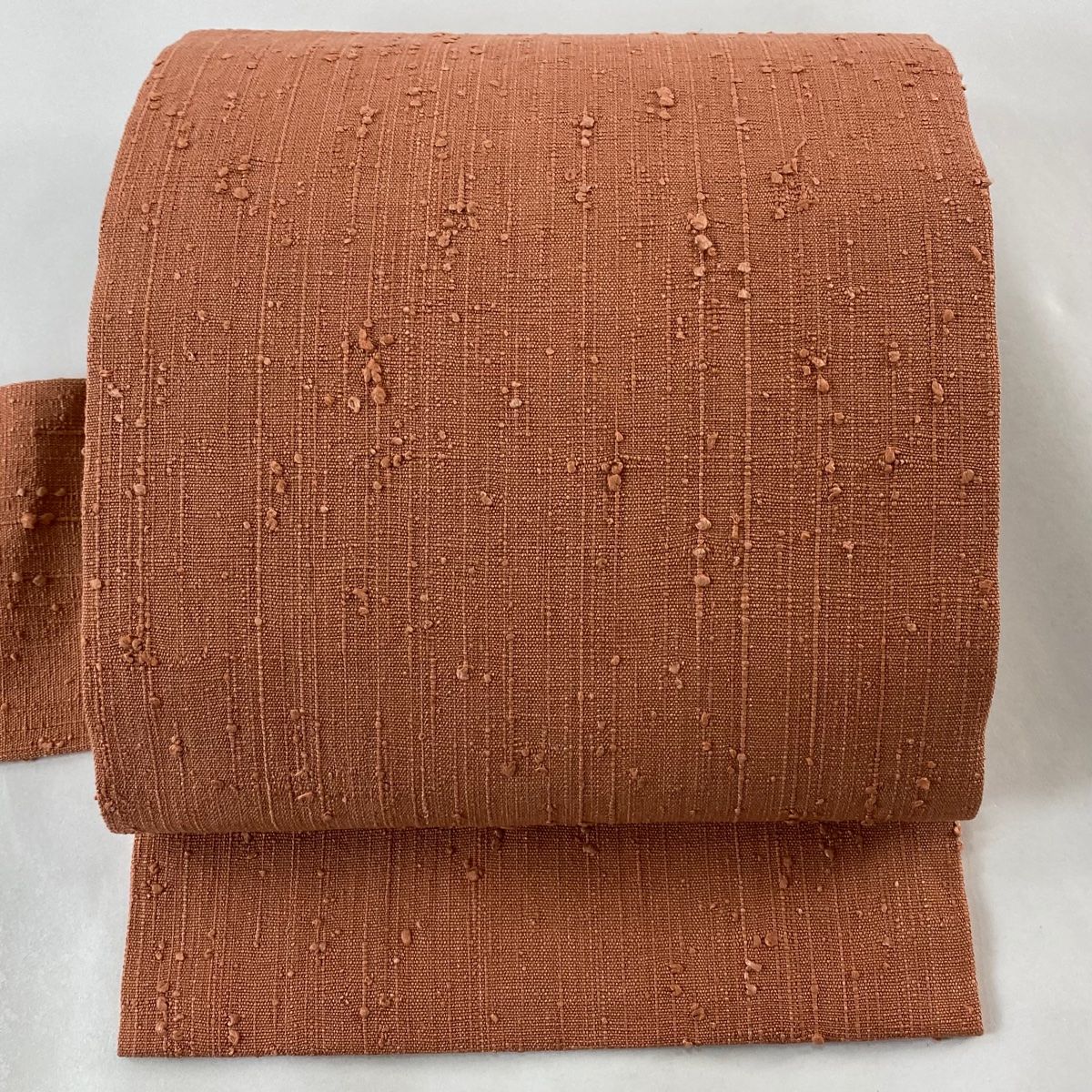 名古屋帯 美品 逸品 浦野理一 紬地 鈴乃屋 ピンク 正絹 【中古