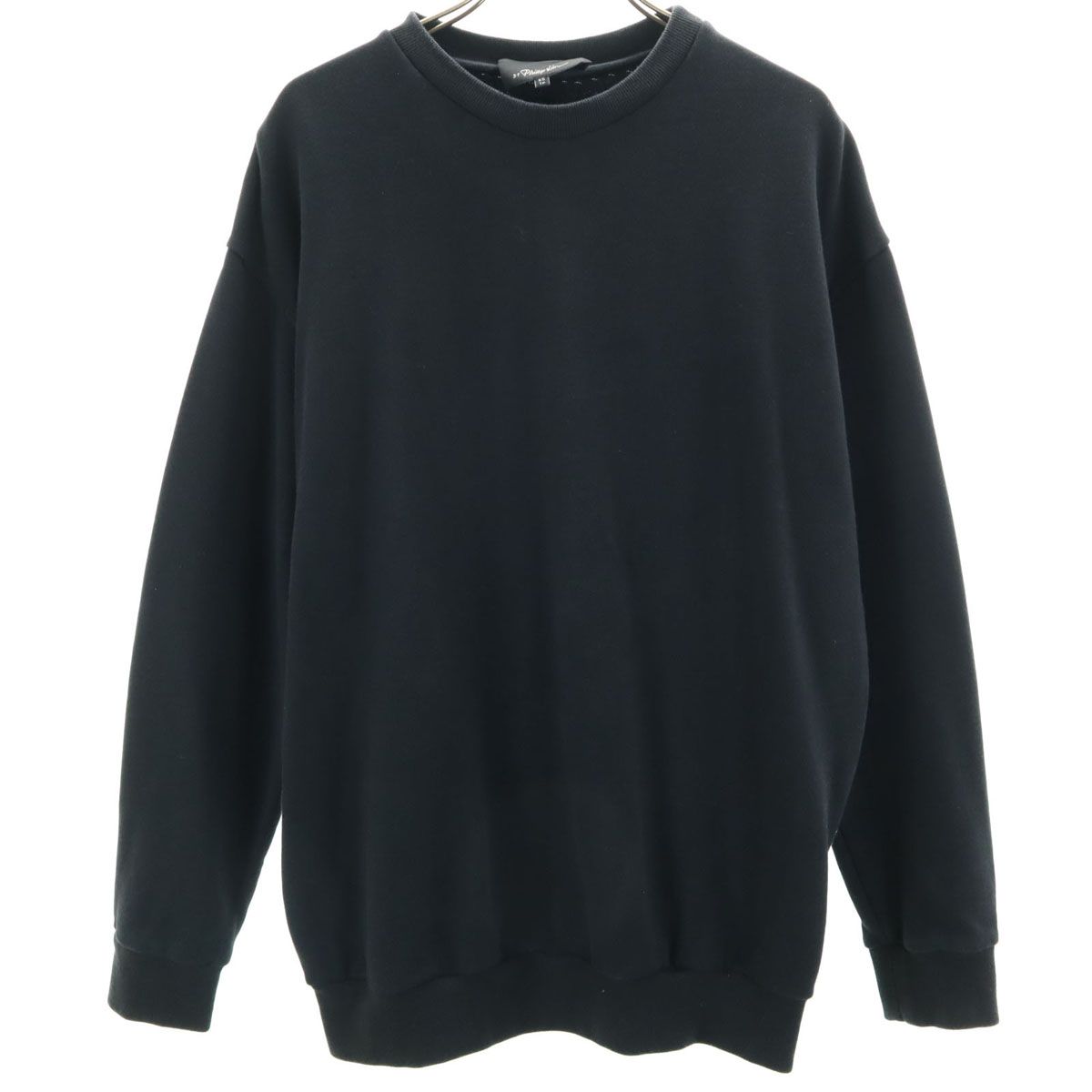 3.1 phillip lim スリーワンフィリップリム 長袖 スウェット トレーナー XS ブラック メンズ 古着