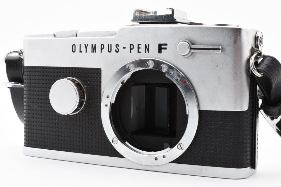 OLYMPUS オリンパス PEN-F フィルムカメラ ボディ 3.5 50-90mm YASHICA