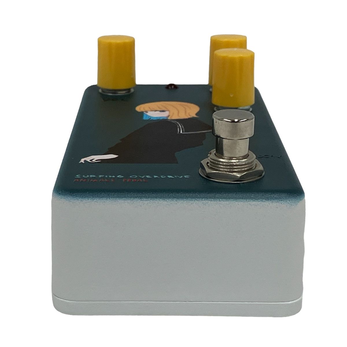 ANIMALS PEDAL Custom Illustrated 001 Surfing Bear Overdrive by 文 黒セーラー  エフェクター ジャンクM9026208 - メルカリ