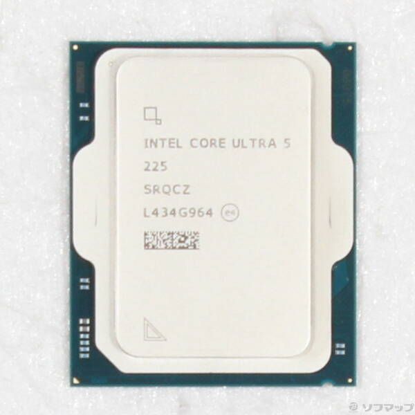 中古品〕 Core Ultra 5 225 〔3.3GHz／LGA 1851〕【262】 INTEL CPU