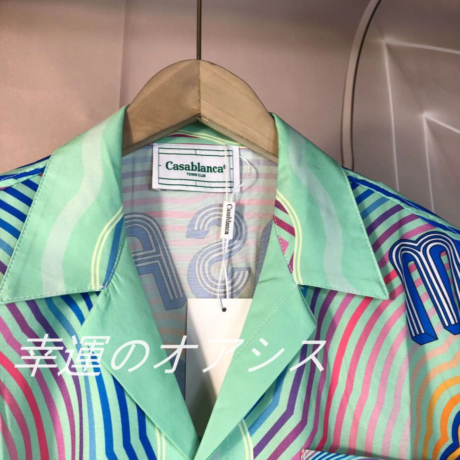 新品 CASABLANCA 24SS カサブランカ 半袖シャツ Tシャツ ショートパンツスーツ メンズセットアップ #19 - メルカリ