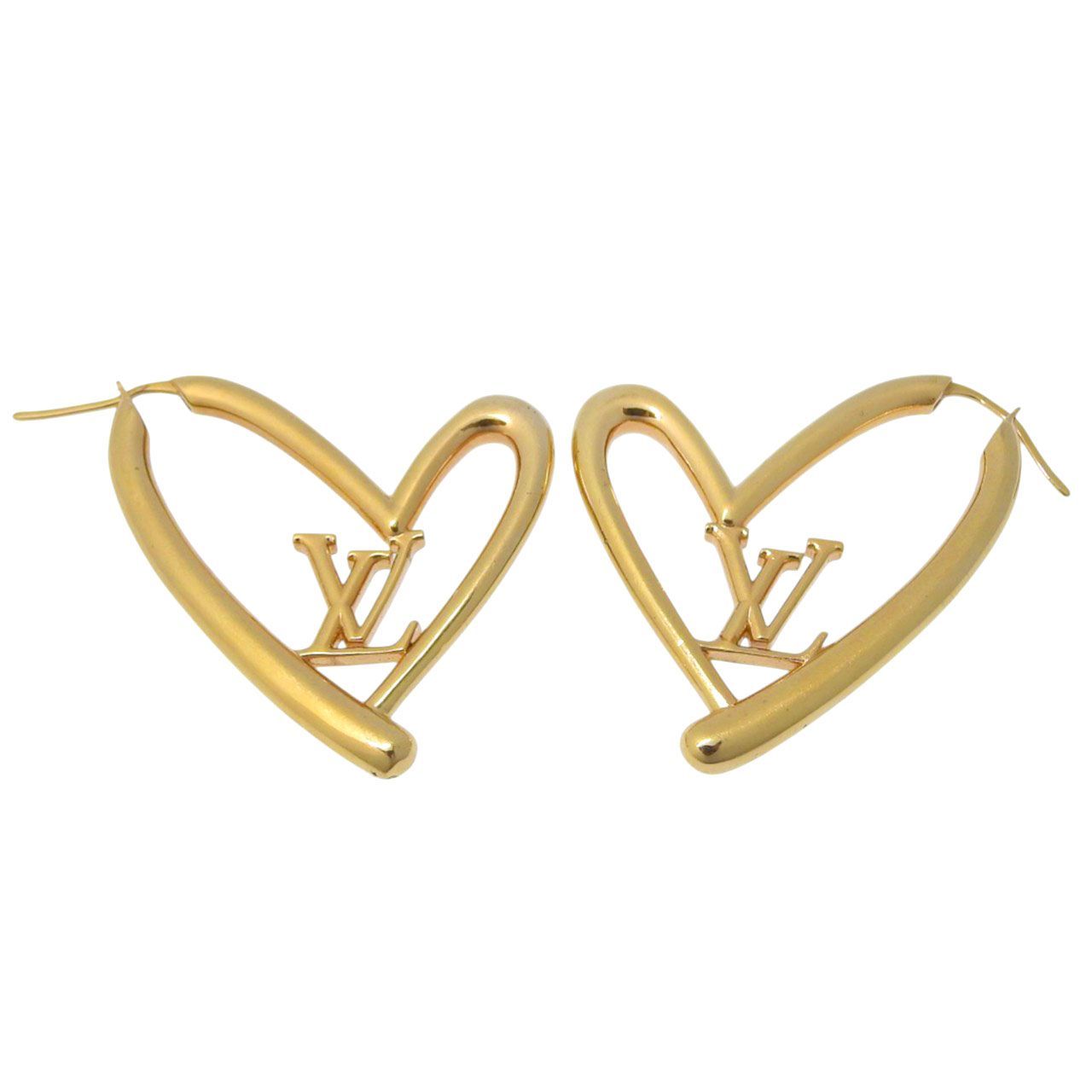 *恋する耳元に*【Louis Vuitton】ハートピアス 恋する耳元に*【Louis Vuitton】ハートピアス (Louis Vuitton