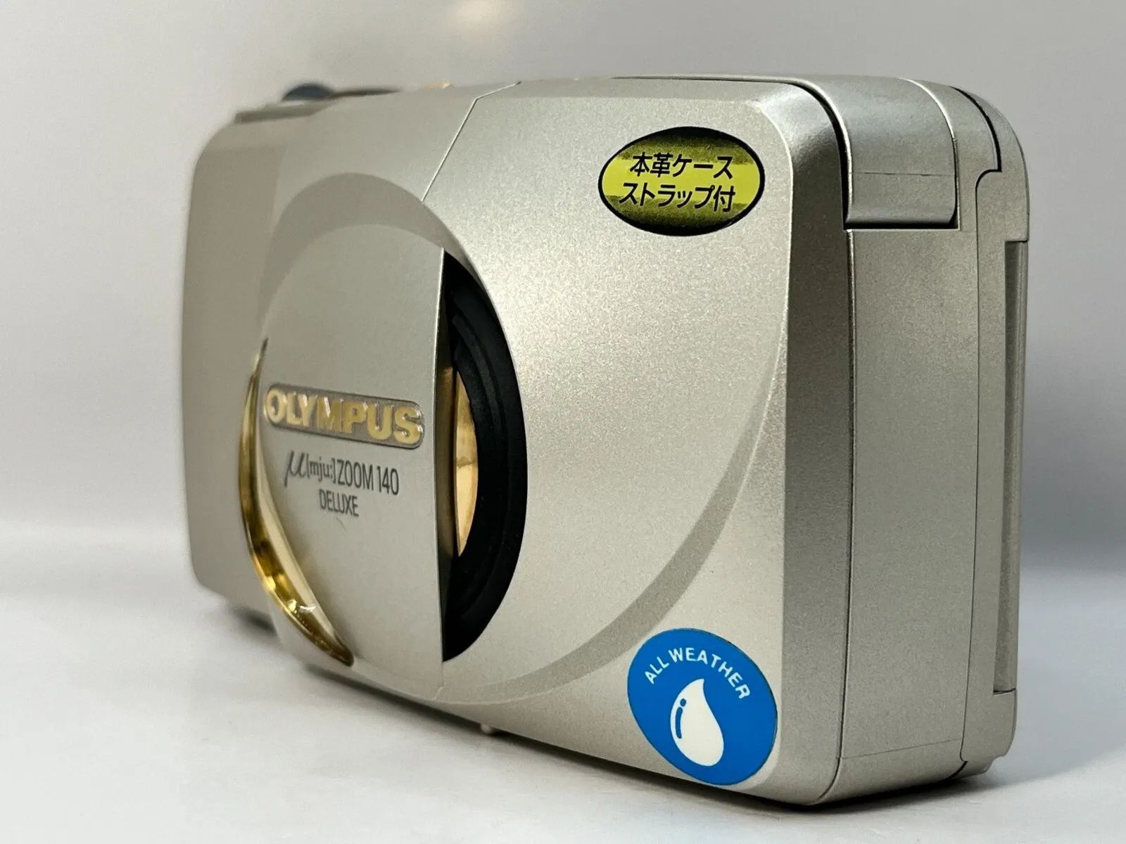 ケース付き OLYMPUS オリンパス μ mju 140VF コンパクト OLYMPUS μ ZOOM 140 VF コンパクトフィルムカメラ ケース付 OLYMPUS μ