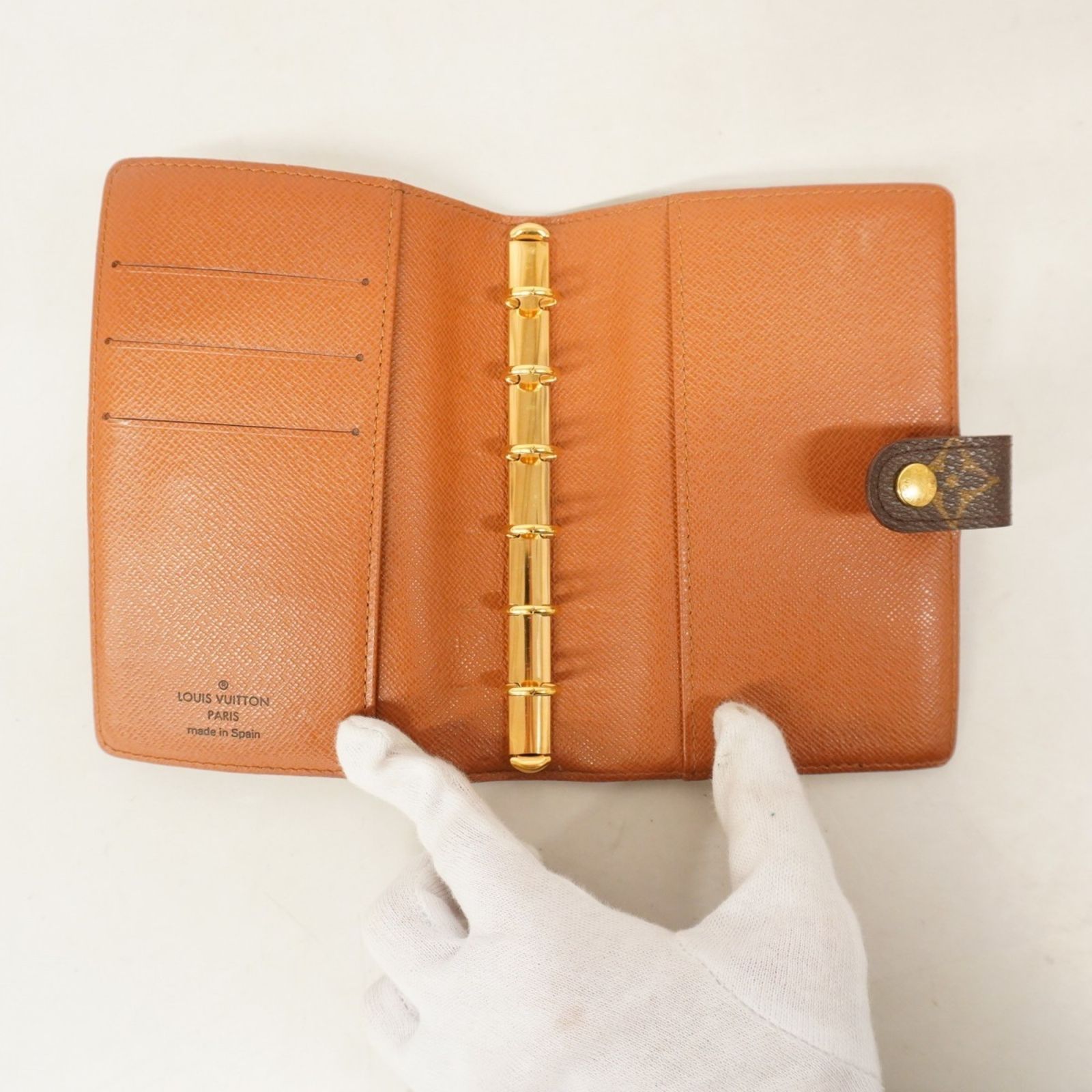 美品 Louis Vuitton ルイヴィトンタイガ アジェンダGM 手帳カバー
