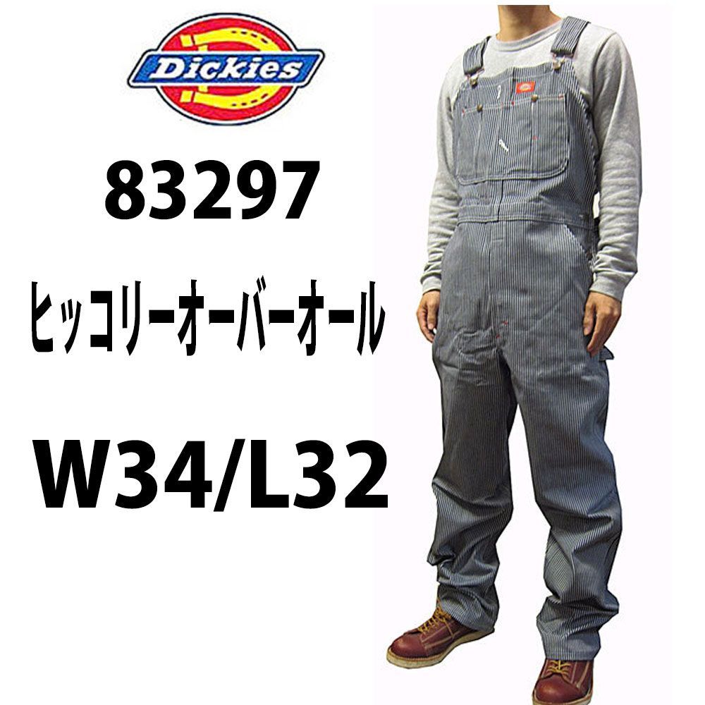 全国無料新品】 Dickies - 新品 34x32 HS ヒッコリーストライプ