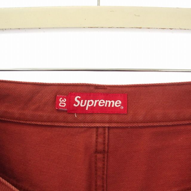Supreme Baggy Jean RED 30 シュプリーム　バギー　デニム Supreme(シュプリーム) バギーデニムパンツ レッド サイズ 30
