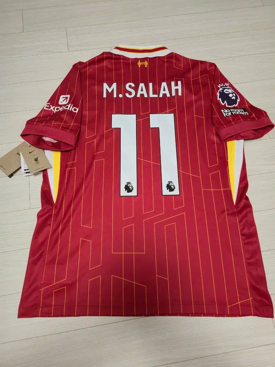 使用されていない、24/25リヴァプール所属のサラー選手の背番号11です 使用されていない、24/25リヴァプール所属のサラー選手の背番号11