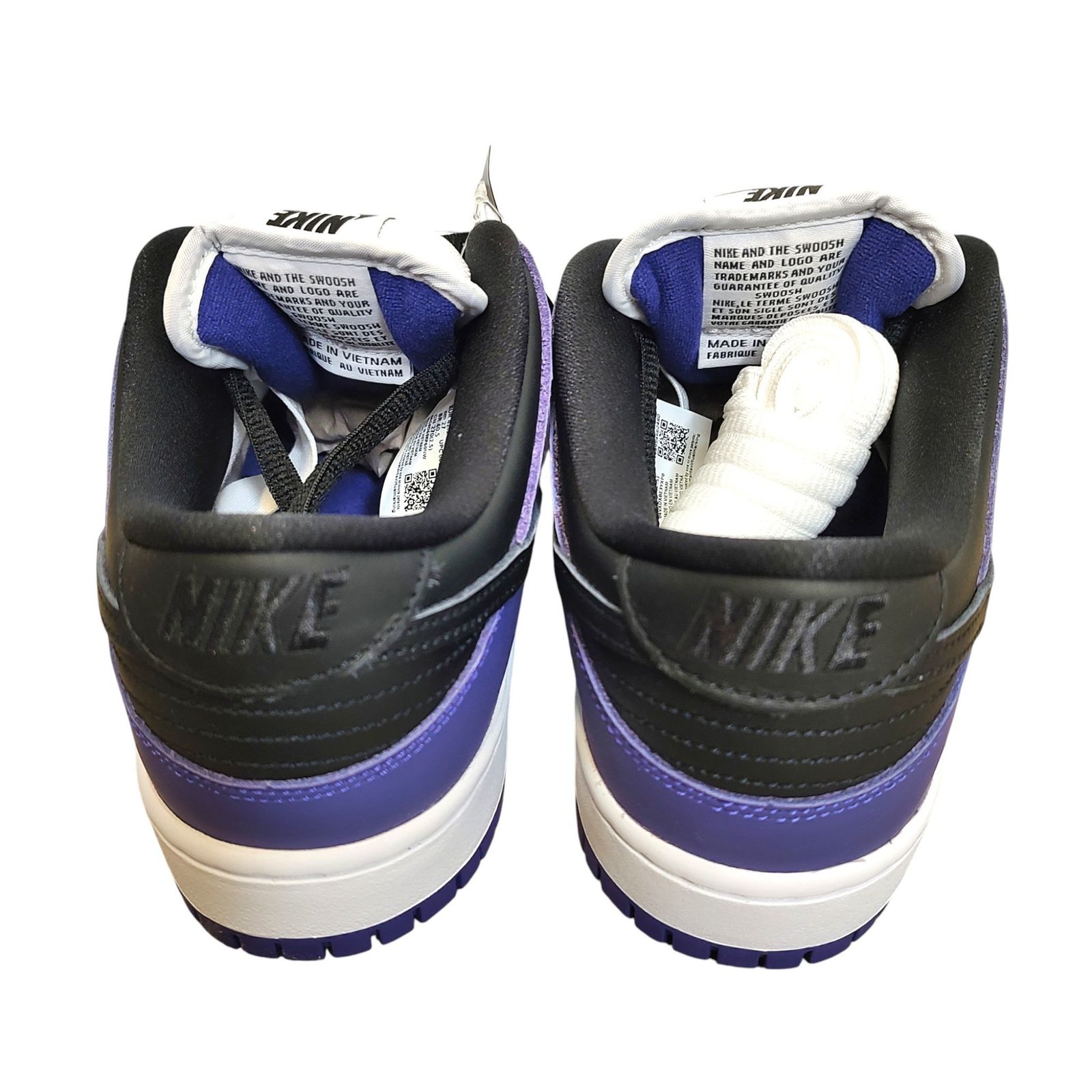 NIKE ナイキ SB Dunk Low Pro Court Purple スニーカー BQ6817 500 27 