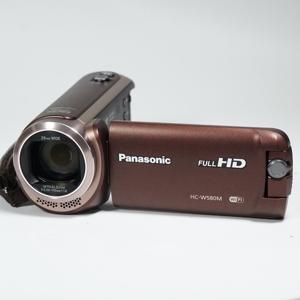 Panasonic HDビデオカメラ HC-W580Mブラウン 【公式通販】