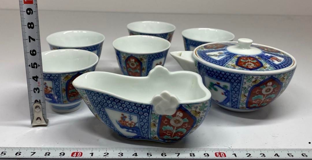 染綿上手煎茶器セット