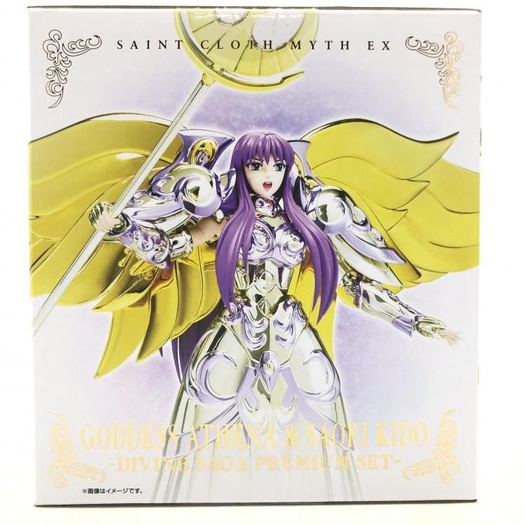 新品未開封 聖闘士聖衣神話EX 女神アテナ&城戸沙織 ディバインサーガプレミアム 聖闘士聖衣神話EX 女神アテナ＆城戸沙織 -ディバインサーガ